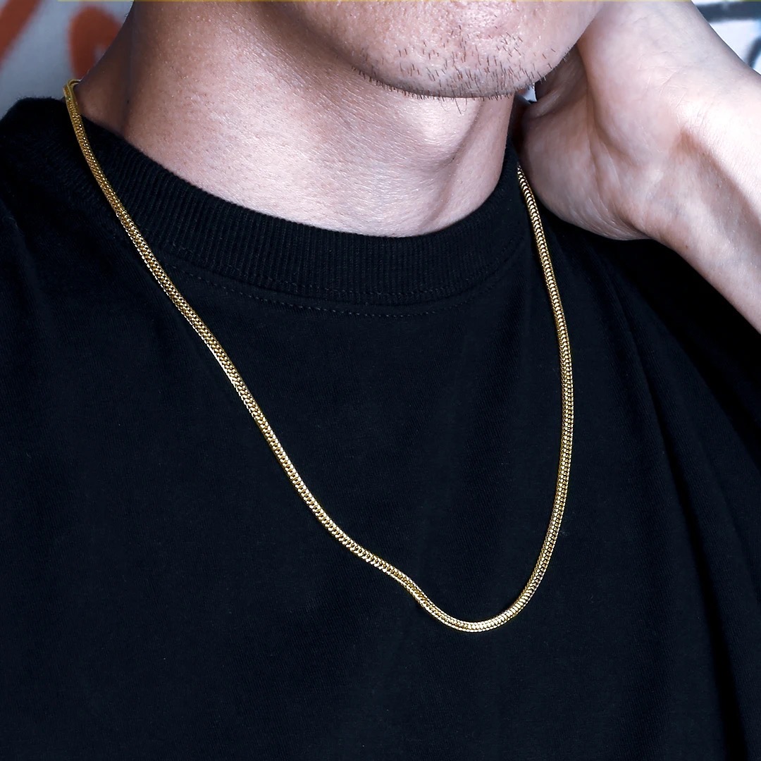 GOLD FRANCO CHAIN 3MM 1